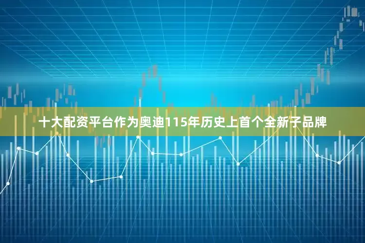 十大配资平台作为奥迪115年历史上首个全新子品牌
